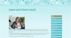 Desktop Screenshot of pawsandclawsresort.com